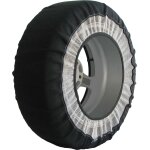 Chaines neige textile - multigrip - n�81 - pour camping - car - automatique - noir