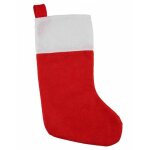 Chaussette de no�l 37cm - rouge