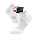 Chaussettes de sport courtes respirantes en coton pour course et fitness lot de chaussettes basses rembourr�es ...