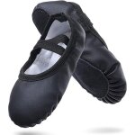 Chaussons de danse ballet femme fille pu souple semelle antid�rapante noir taille eu 35 pour ballet yoga ...