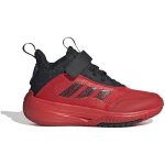 Chaussures de basket - ball - adidas - ownthegame 3. 0 - core black red - lacets - mixte