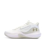 Chaussures de basket blanche / beige homme under armour lockdown 6