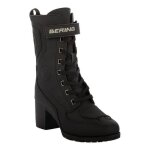 Chaussures de basket femme - bering - leonarda 2 - noir - fermeture zip - talon plat - taille 37