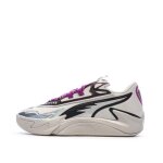 Chaussures de basketball grises homme puma scoot zeros