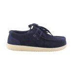 Chaussures bateau - serge blanco - saint - jean - bleu - tige canvas - semelle eva l�g�re
