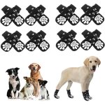 Chaussure chien bottes et chaussons pour chiens 4 paires / 16 pcs antid�rapant chausson chien respirant ...