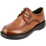 Chaussure derby homme en v�ritable cuir cognac dc503 45