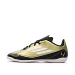 Chaussures de foot dor� / noir junior adidas f50 club in j messi