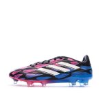 Chaussures de foot noir / rose / bleu adidas copa pure 2 elite fg