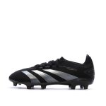 Chaussures de foot noires homme adidas predator pro fg