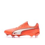 Chaussures de foot orange fluo homme puma king ultimate mxsg