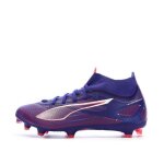 Chaussures de foot violettes homme puma ultra 5 match + fg / ag