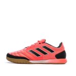 Chaussures de football indoor rose / noire homme adidas sala competition