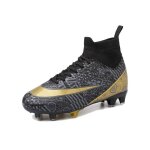 Chaussures de football - vtasq - cuir synth�tique - col montant chaussette - crampons moul�s (fg)