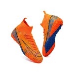 Chaussures de football - vtasq mercurial - tige montante avec chaussette - cuir synth�tique pvc - crampons ...