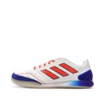 Chaussures de futsal blanches / bleu homme adidas sala