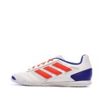 Chaussures de futsal blanches / rouges / bleu homme adidas super sala 2