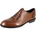 Chaussure homme richelieu en v�ritable cuir cognac rc556 9