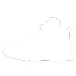 Chaussures jordan 6 blanc / bleu