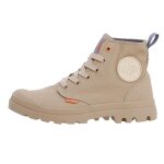 Chaussures montantes - palladium chaussures - pampa monopop nude dust - femme - lacets - look citadin ...