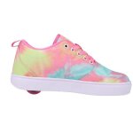 Chaussures � roulettes heelys - heelys - pro 20 prints (he00051694) - motifs rose / blanc - tige en toile ...