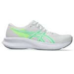 Chaussures de running femme - asics patriot 14 w - white / vital green