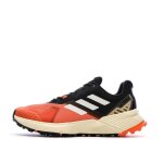 Chaussures de running orange / noire homme adidas terrex soulstride