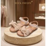 Chaussures - sandales - fille - rock and joy - beige