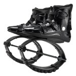 Chaussures de saut chaussures bounce kangourous bottes rebondissant le noir 41 - 42 (xxl) kangaroos jumping ...