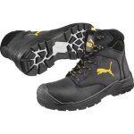 Chaussures de scurit montante puma borneo black mid s3 src - noir