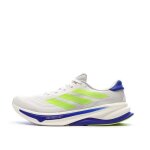 Chaussures de sport blanches / jaunes / bleu homme adidas supernova