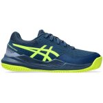 Chaussures de tennis - asics - gel resolution 9 gs clay - bleu navy - enfant - amorti exceptionnel