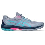 Chaussures de tennis et de padel homme - asics game ff padel - grey blue / energy