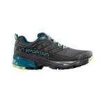 Chaussure trail femme - la sportiva akyra ii w gtx - carbon / juniper