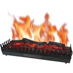 Cheminarte - foyer électrique à bûches rougissantes 3xl 110 cm avec effet flammes led chauffage réglable ... Cheminarte - foyer électrique à bûches rougissantes 3xl 110 cm avec effet flammes led chauffage réglable ...
