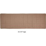 Chemin de lit monaco (taupe col. 28)