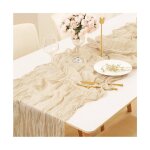 Chemin de table 90x300cm - boh�me - mariage / anniversaire