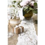 Chemin de table - partydeco - 275 m x 28 cm - noir - int�rieur - style campagne