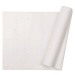 Chemin de table - intissé - blanc - 29 cm x 10 m - synthétique - uni Chemin de table - intissé - blanc - 29 cm x 10 m - synthétique - uni