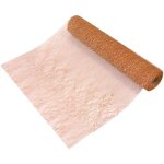 Chemin de table en intissé métallisé rose gold 28 cm x 5 m - rose Chemin de table en intissé métallisé rose gold 28 cm x 5 m - rose