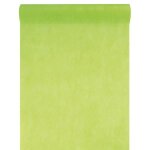 Chemin de table - long - 25 m�tres - vert - tissu non tiss� - id�al pour �v�nements