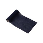 Chemin de table mousseline bleu marine 14 cm x 5 m - bleu fonc�