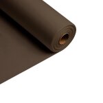 Chemin de table papier airlaid 40cmx6m chocolat marron chocolat