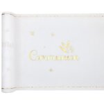 Chemin de table viscosine communion 28cmx2. 5m or