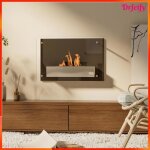 Chemin�e bio�thanol murale encastrable - akozon - 7911 - br�leur 09 l - ?3 h de combustion - 60x22x40 ...