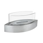 Cheminée bioéthanol de table kekai fuji 508x203x23 cm brûleur en acier inoxydable verre trempé et Étouffoir ... Cheminée bioéthanol de table kekai fuji 508x203x23 cm brûleur en acier inoxydable verre trempé et Étouffoir ...