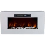 Cheminée électrique meuble à poser méribel 100 cm effet flammes led chauffage réglable cheminarte Cheminée électrique meuble à poser méribel 100 cm effet flammes led chauffage réglable cheminarte