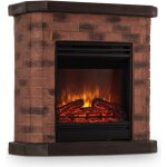 Klarstein villach chemine lectrique dcorative effet flammes avec tlcommande - chauffage 1800w - ...