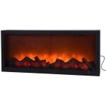 Cheminée électrique - babali - led 57 cm - noir - 1575 w - effet réaliste des flammes Cheminée électrique - babali - led 57 cm - noir - 1575 w - effet réaliste des flammes