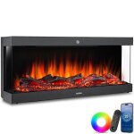 Chemin�e �lectrique murale d�corative